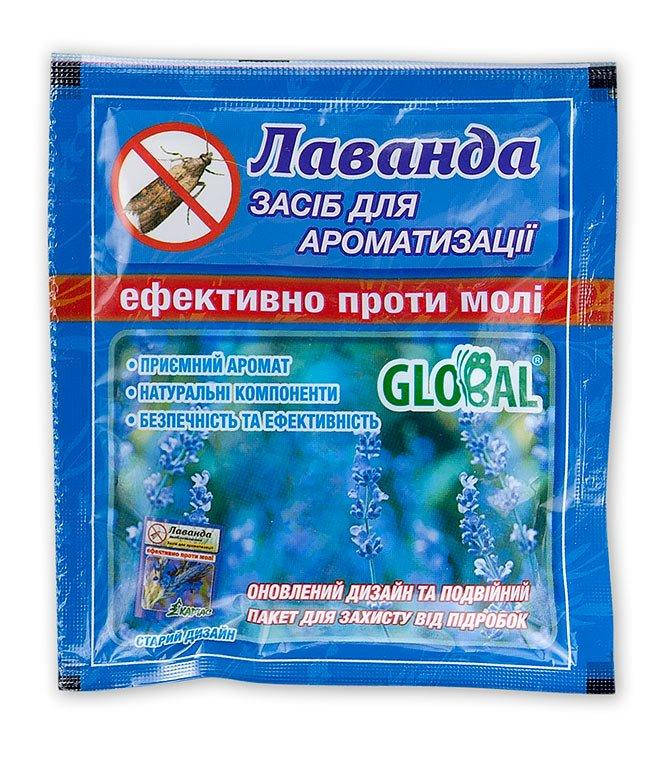 

Таблетки от моли Антимоль Лаванда, Глобал / 10 шт