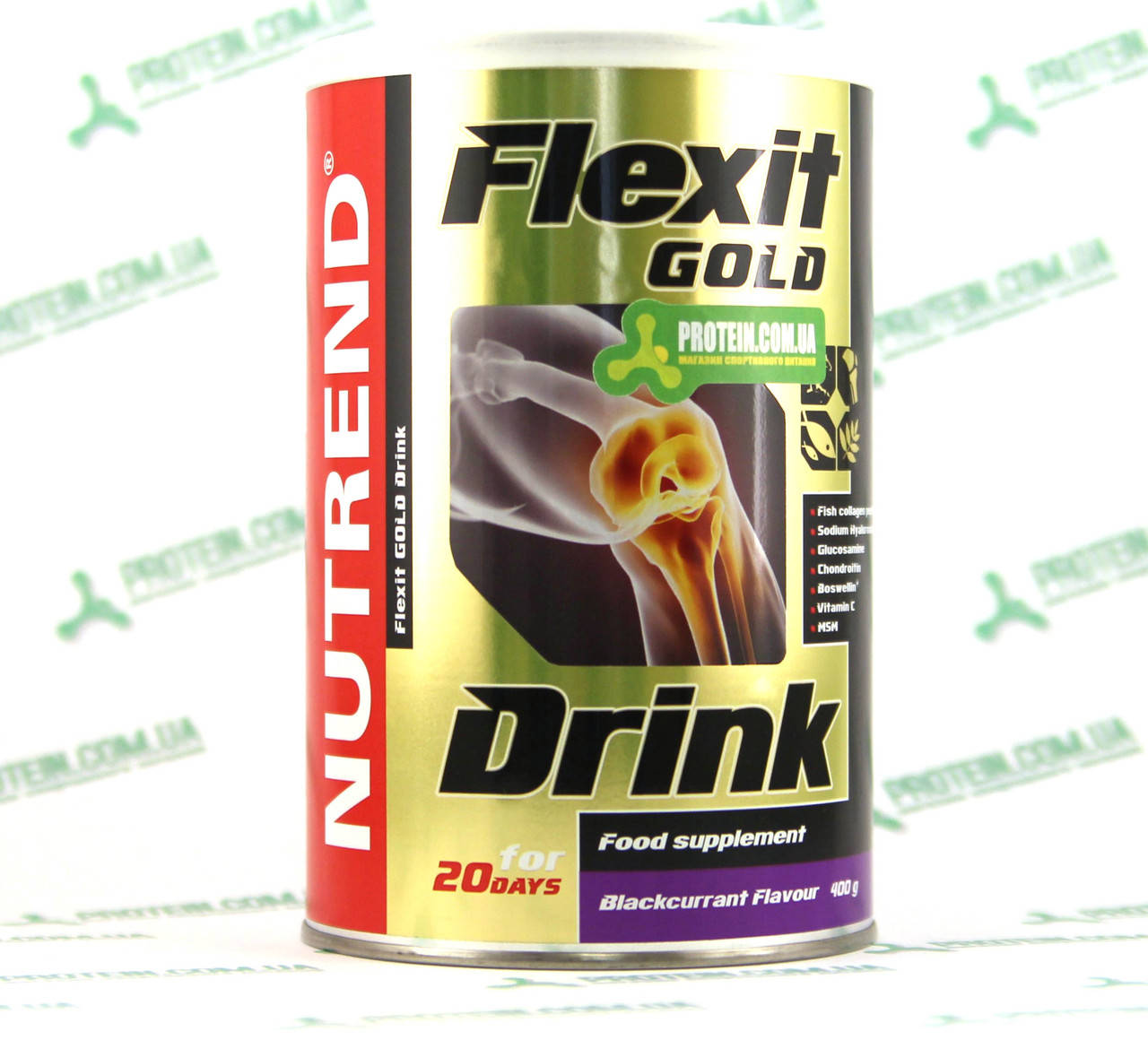 

Хондропротектор Nutrend Flexit Drink Gold 400 г Blackcurrant Черная Смородина