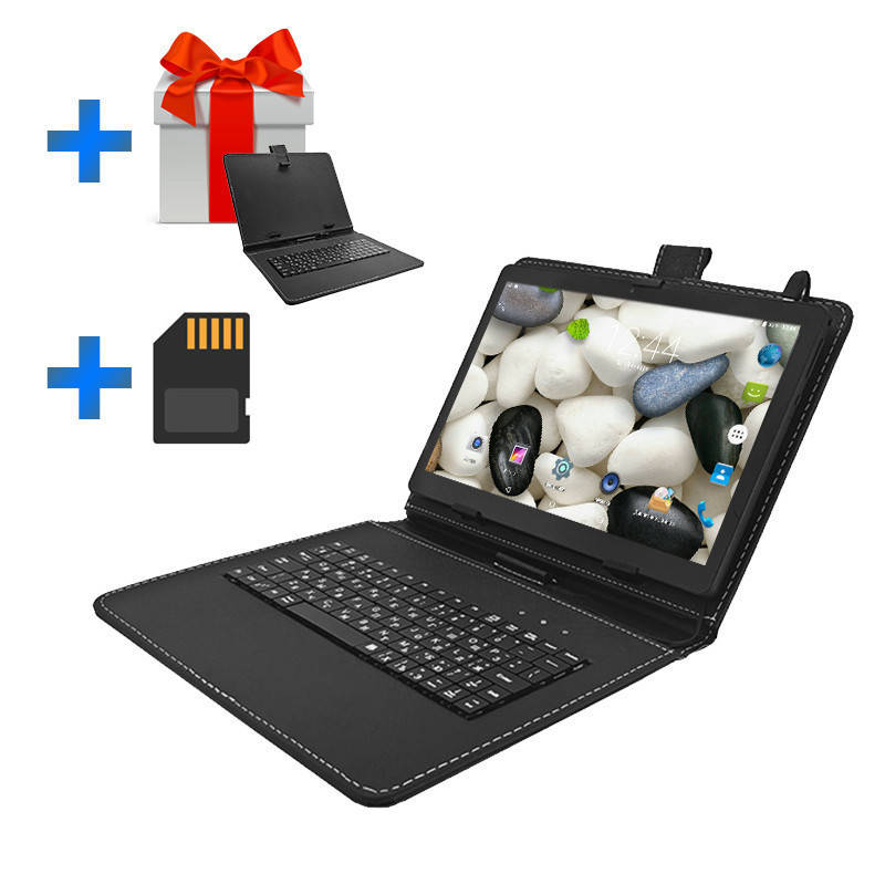 

Игровой Планшет Galaxy Tab KT107 10.1 2/16GB ROM 3G + Чехол с клавиатурой + Карта памяти 32GB, Черный