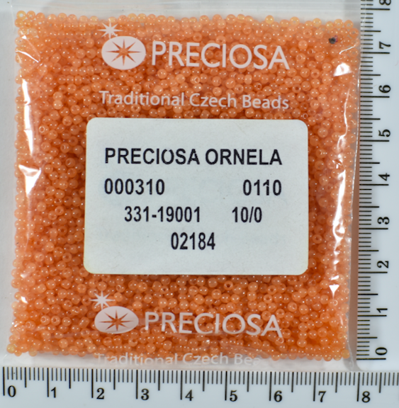

Бисер PRECIOSA №10/0 №02184 мат-блест пакет 50 грамм уп=1пакет