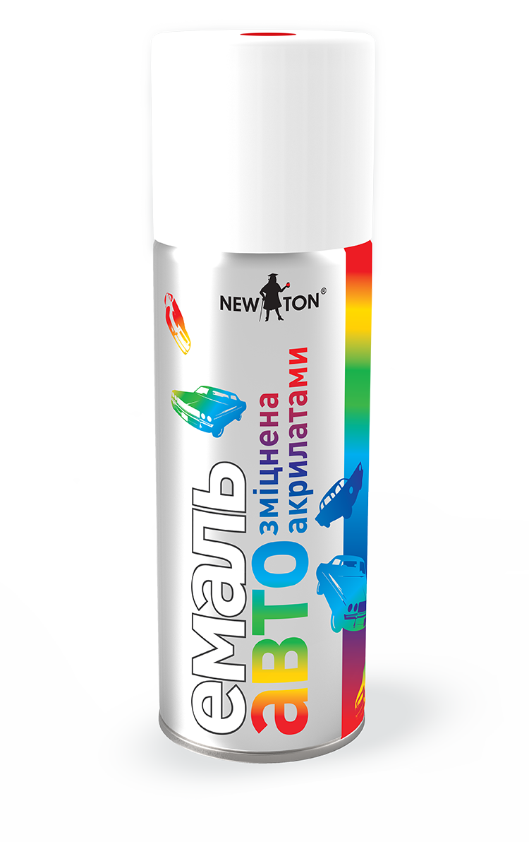 

Эмаль автомобильная 280 мираж металлик аэрозоль New Ton 400 мл