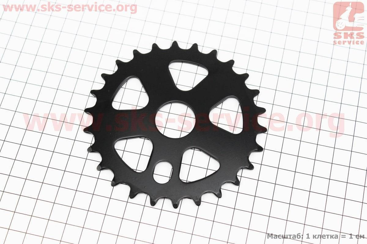 

Звезда передняя 26Т 1/2x1/8" BMX, черная KL-C118 "