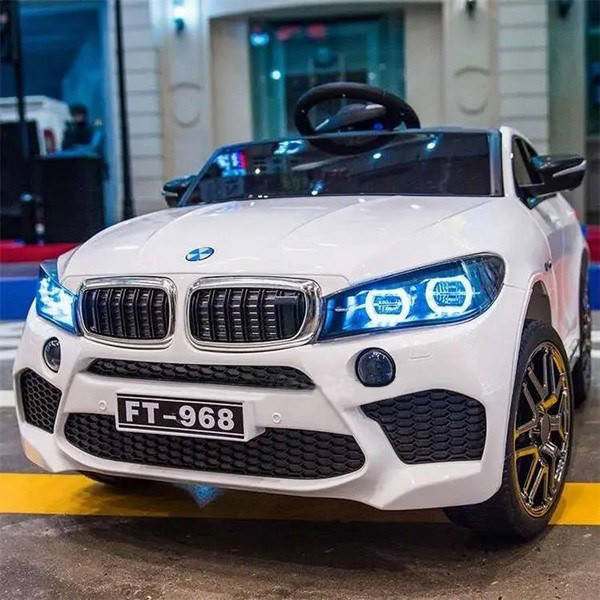 

Детский электромобиль Bambi Джип BMW M 4299EBLR (4 мотора по 45W, MP3, USB), Белый