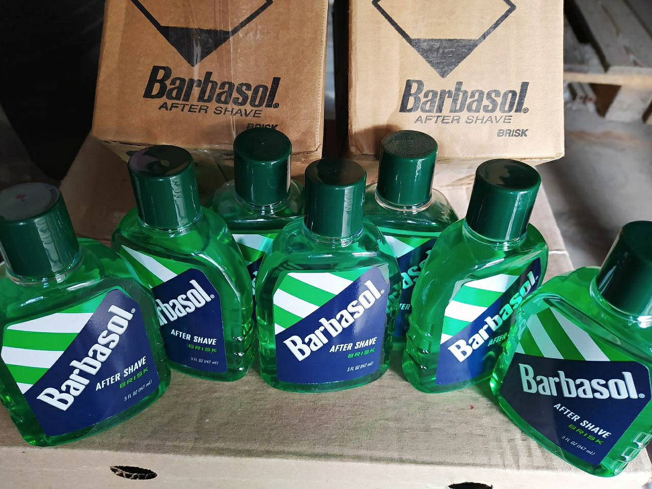 

Лосьон после бритья Barbasol "Бодрость" After Shave Brisk, Америка