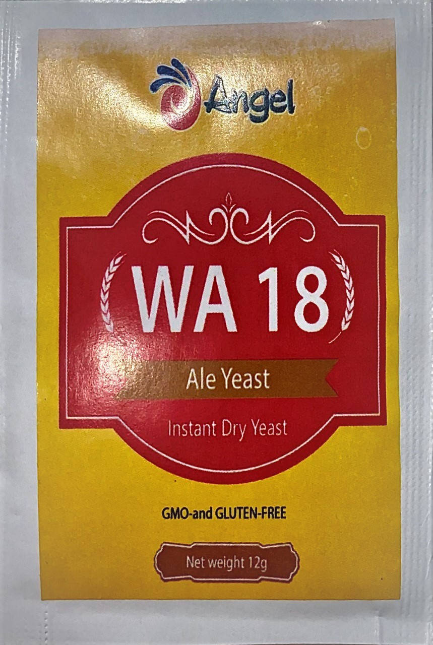 

Сухие пивные дрожжи Angel WA-18 12 г Перефасованные