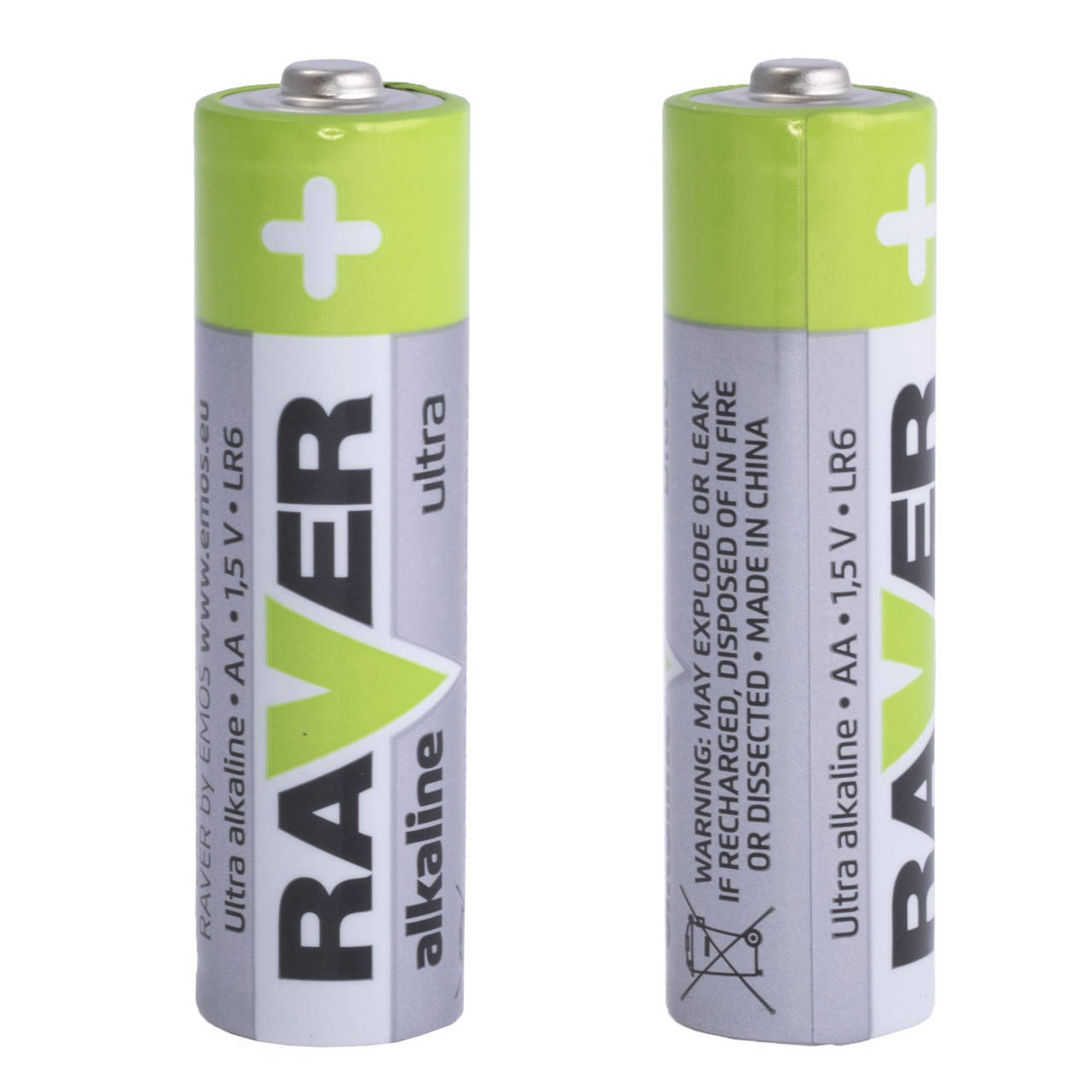 

Батарейка щелочная Ultra Alkaline LR06, AA, 1.5V, RAVER RAVER