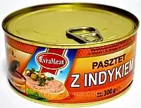 

Паштет с индюком Evra Meat 300г