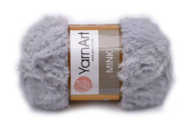 

Пряжа YarnArt Mink 334, Серый