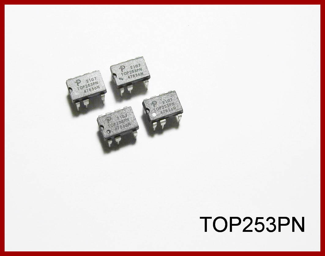 

TOP253PN, ШИМ-контроллер питания.