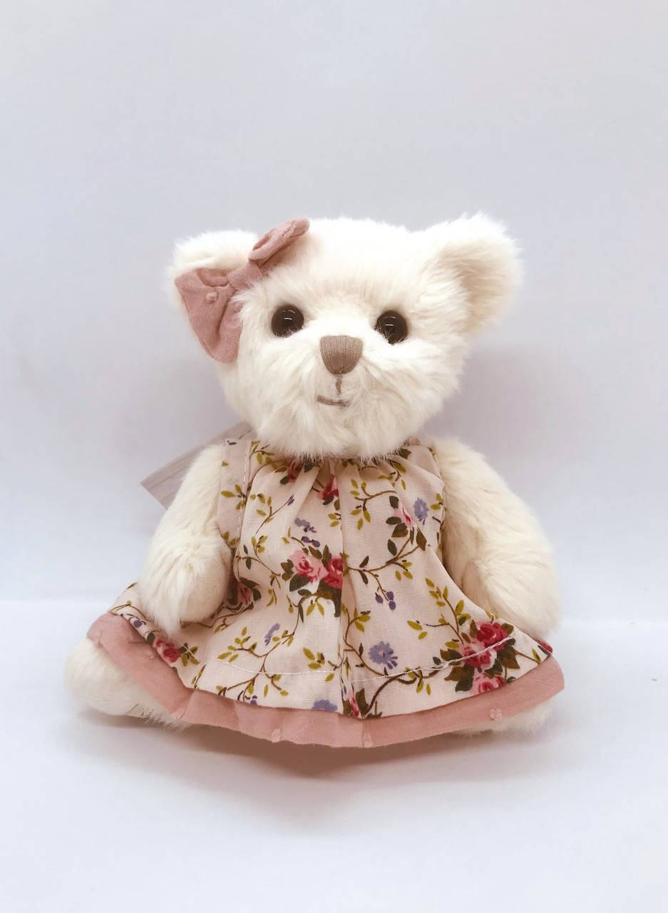 

Мягкая игрушка Bukowski (Буковски) - мишка "Melissa - Pink", 15 см, Белый