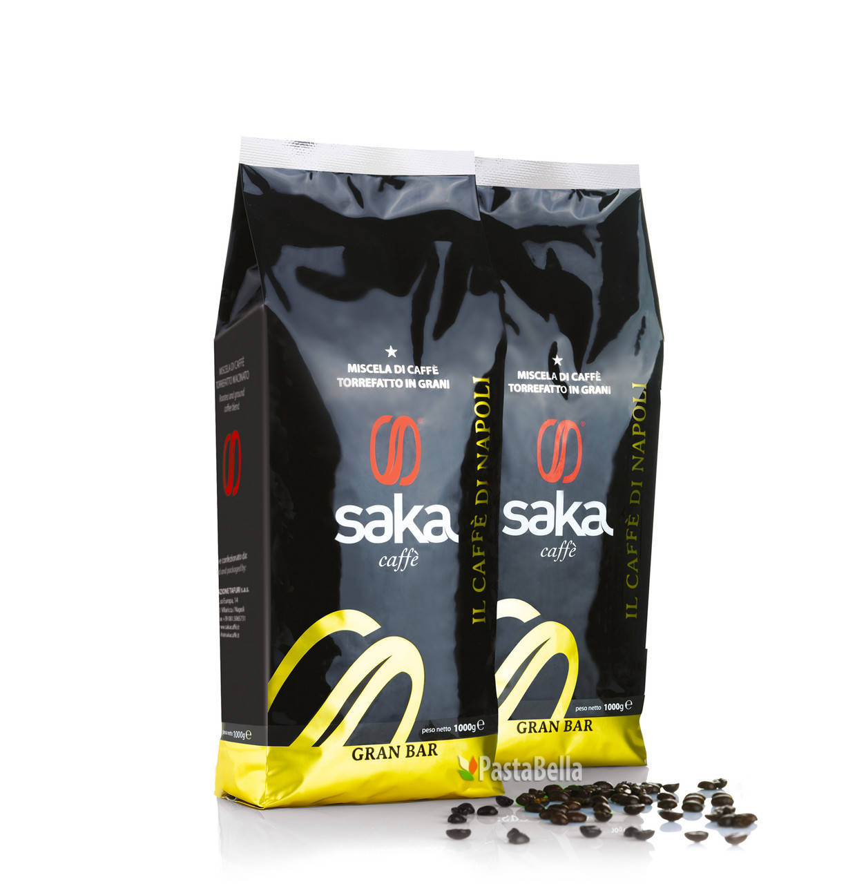 

Неаполитанский Кофе "Saka Caffè" GRAN BAR 1кг. Зерна 80% Арабика