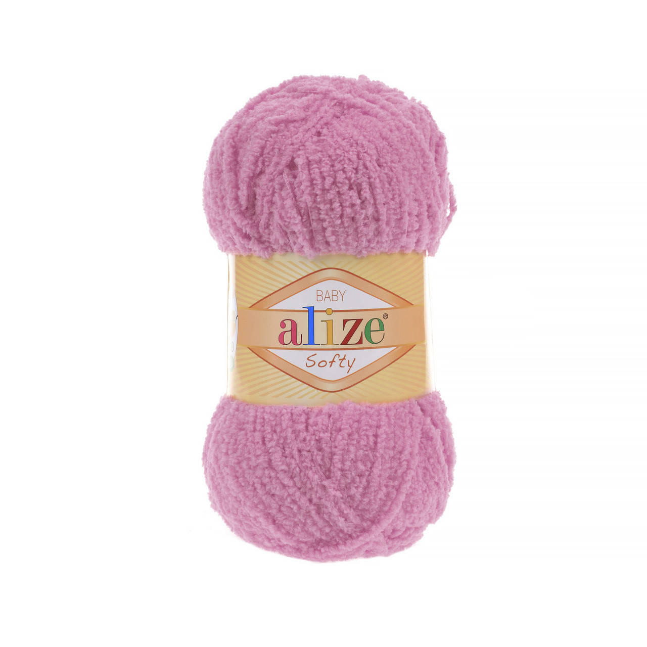 

Пряжа Alize Softy 191 розовый