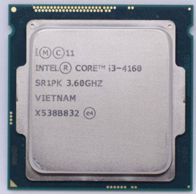 

Процессор Intel Core i3 4160 LGA 1150 (BX80646I34160) Б/У