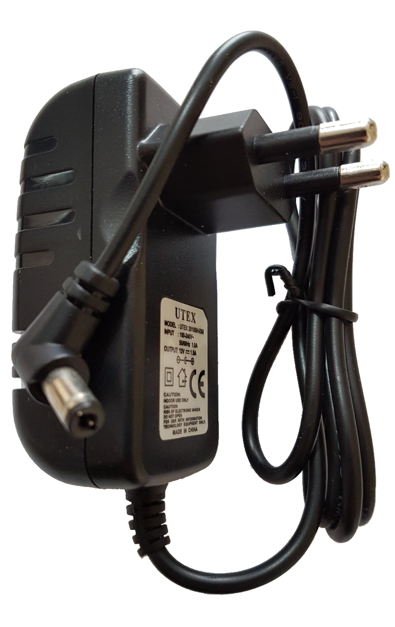 

Блок питания UTEX 1015SH-DM 12В/1.5А