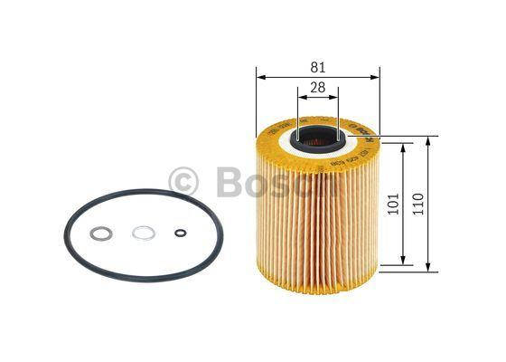

Фільтр масляний Bosch 1 457 429 638 BMW E36 (M52B20/25/28), E34 (M50B20/M52B25)