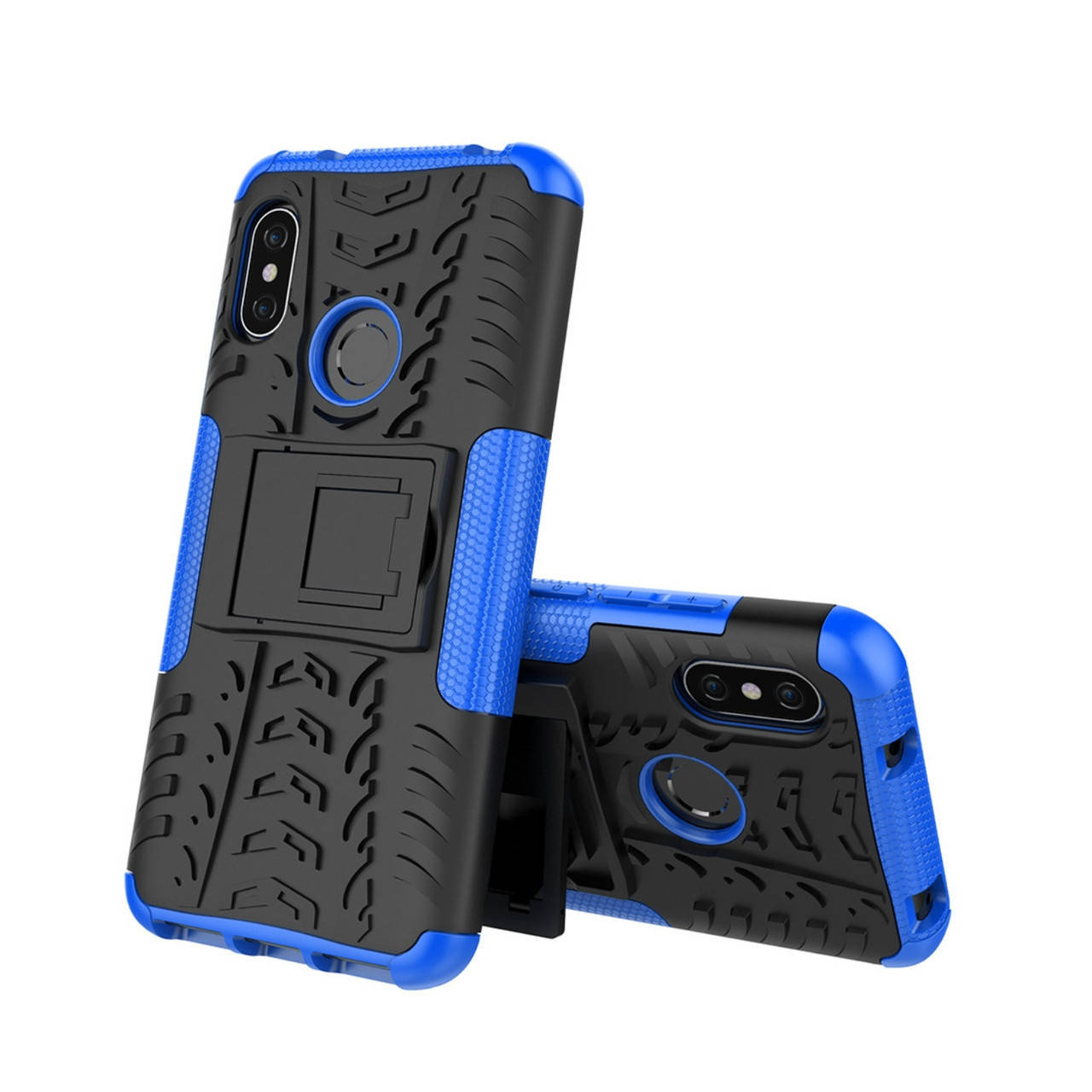 

Броня чехол Ёлка для Xiaomi MiA2 Lite / Xiaomi Redmi 6 PRO Синий