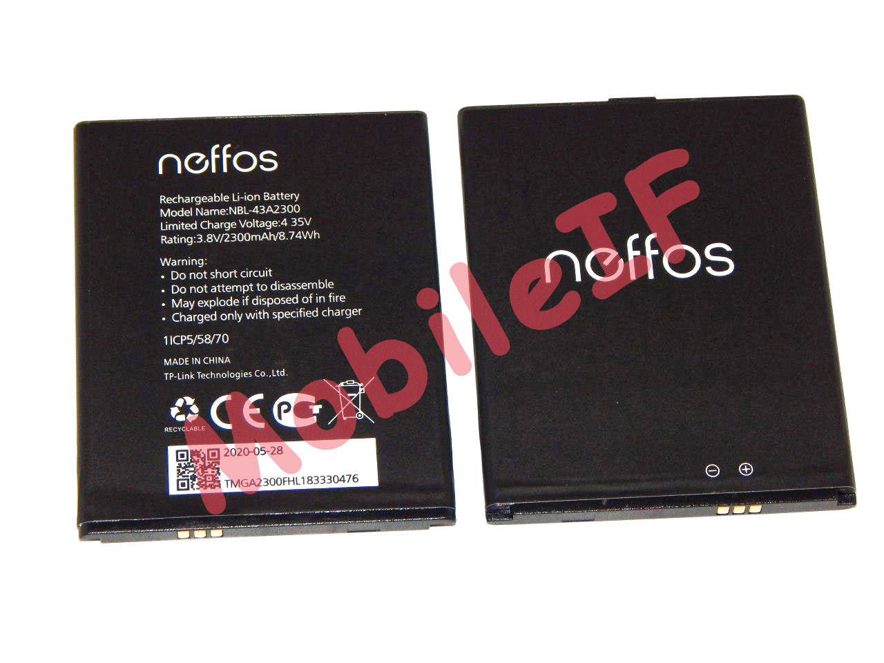 

Аккумулятор Батарея TP-Link Neffos NBL-43A2300 TP703A C5A, TP704A C5s