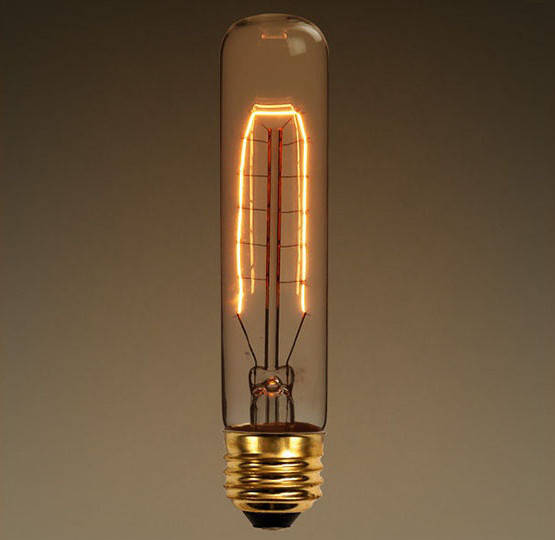 

Лампа Эдисона E27 T10 40W 2700K Amber