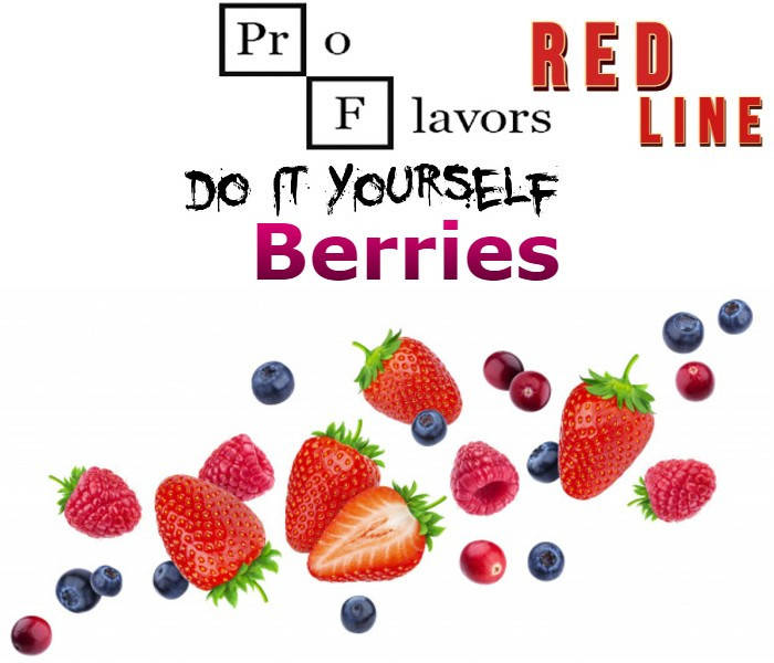 

Набор для замеса жидкости Pro Flavors Red Line Berries 100 мл. 70/30, 6 мг/мл