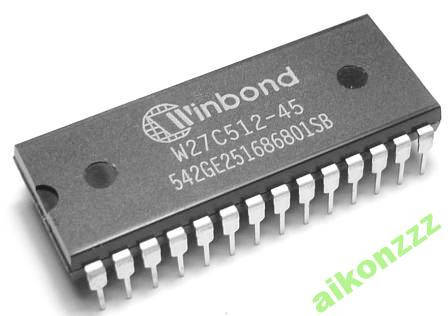 

W27C512-45Z WINBOND DIP28 Оригинал W27C512