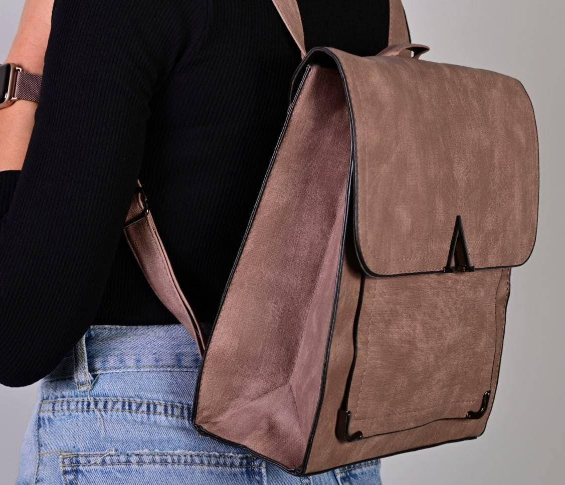 

Рюкзак - сумка эко кожа 264223 Brown, Коричневый