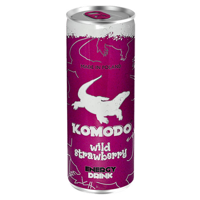 

Напиток энергетик Komodo Energy Wild Strawberry (13911)