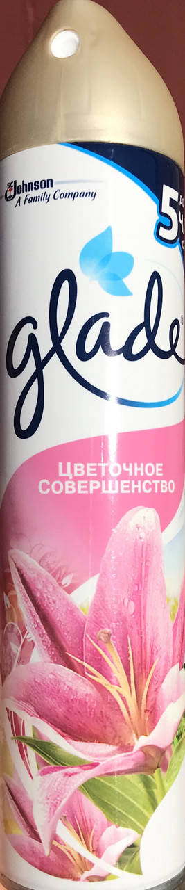 

Освежитель воздуха Glade Цветочное совершенство 300 мл