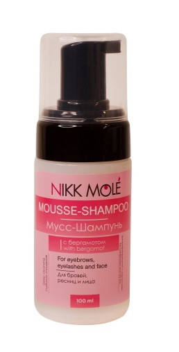 

Мусс-Шампунь NIKK MOLE с бергамотом. 100г