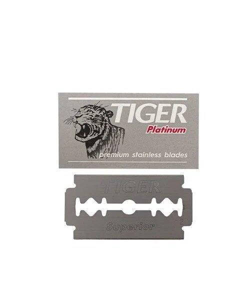 

Леза для т-подібної бритви Tiger Platinum Razor Blades (5лез)