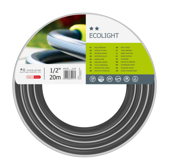 

Шланг поливочный Ecolight 5/8" (16 мм.) 50 метров ТМ Cellfast Польша