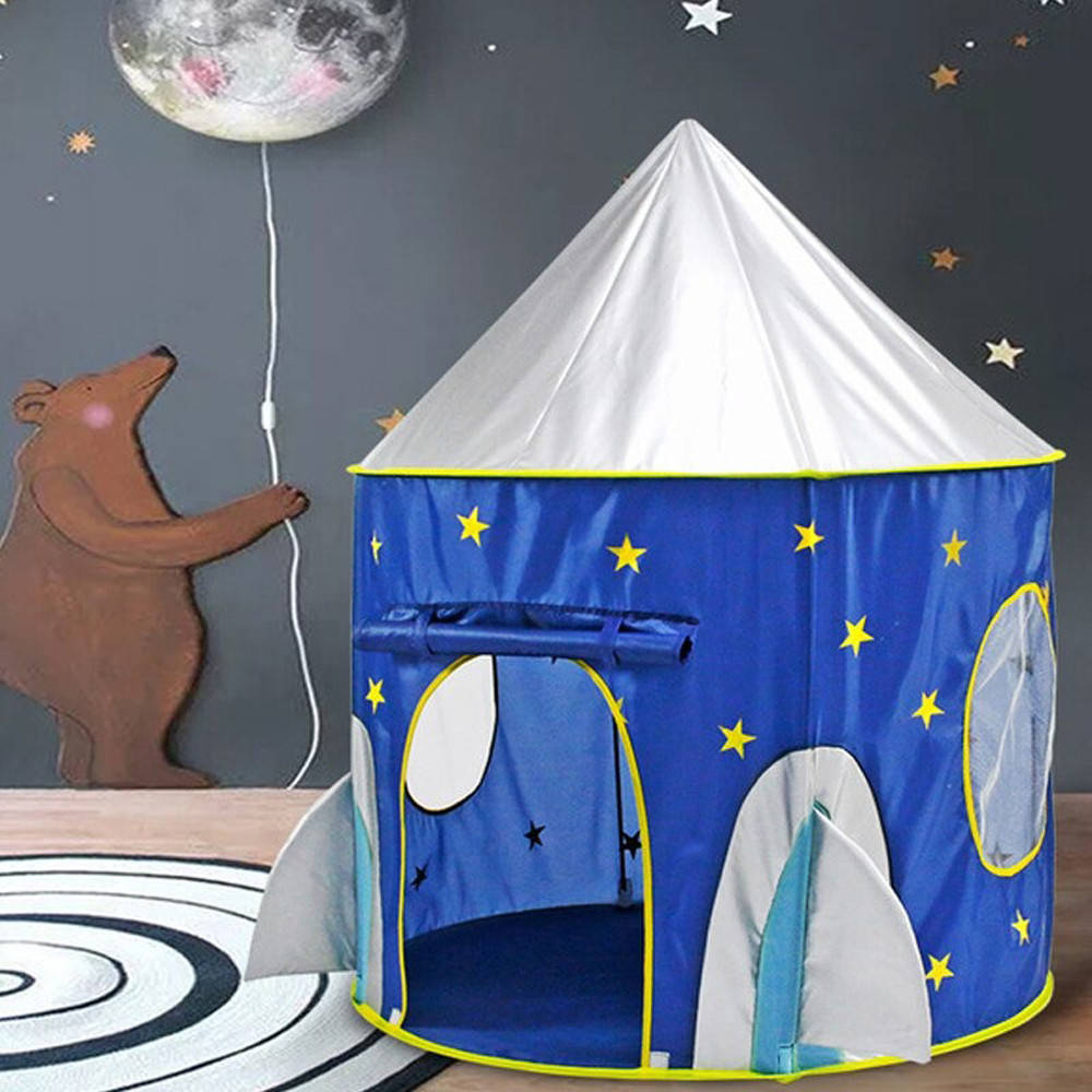 

Детская игровая палатка Ракета (105*105*135 см) для детей Rocket 576 / Детские вигвамы и палатки