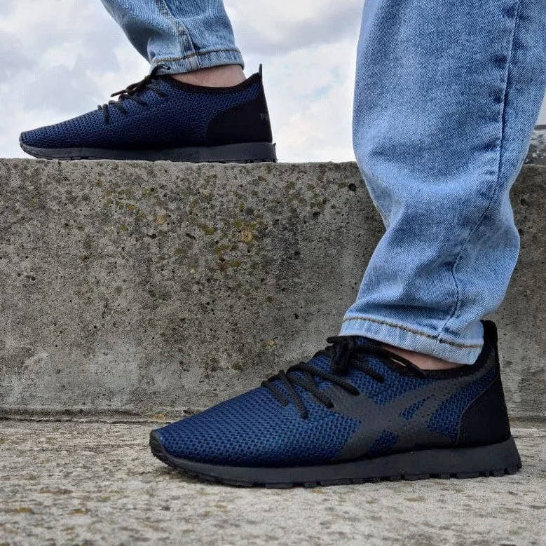 

Летние мужские кроссовки сетка синие (Пр-3305сн) 41, Синий