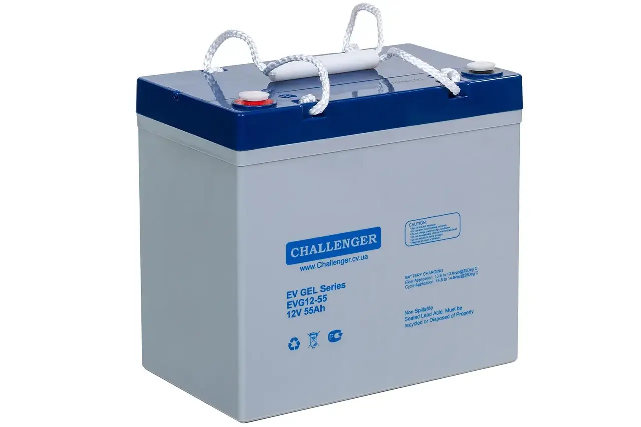 

Аккумуляторная батарея Challenger EVG12-55 GEL 12В 55Ач