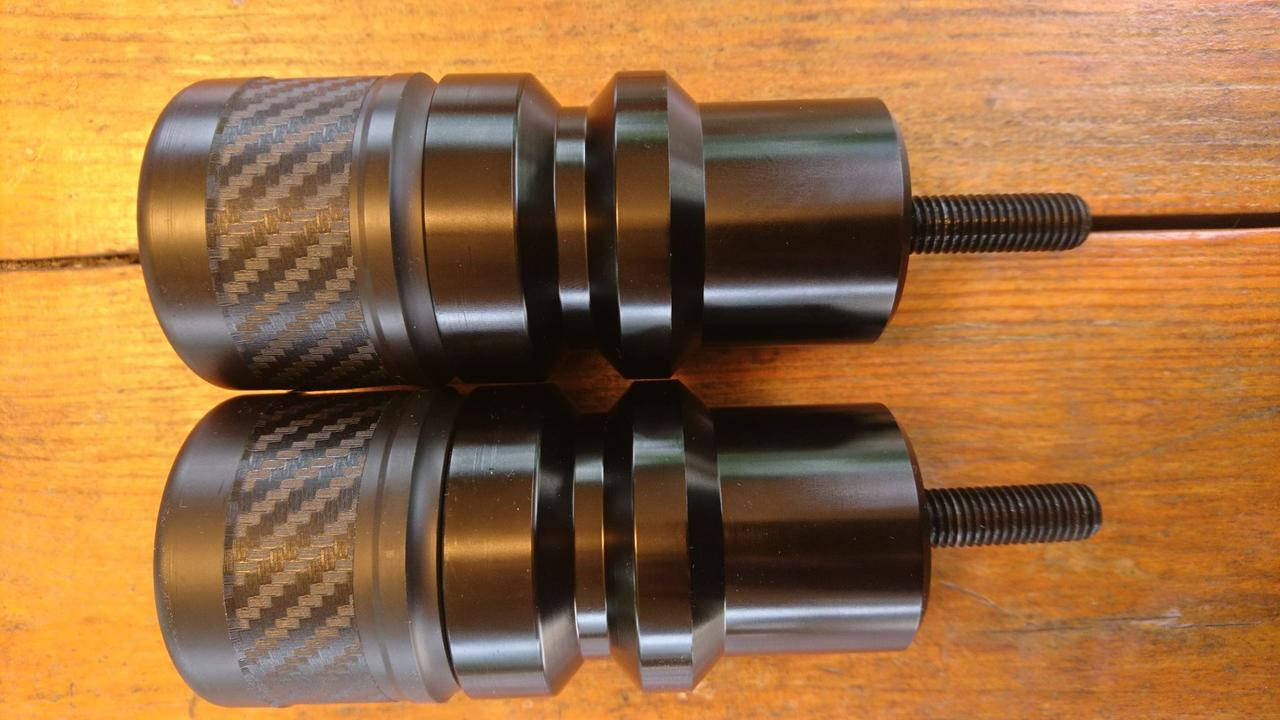 

Крашпеды слайдеры крашпады отбойники на мото универсальные, Черный