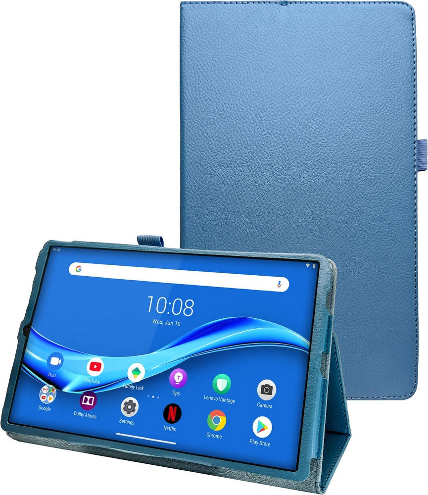 

Чехол книжка Lenovo Tab M10 Plus FHD New Leather Light Blue (Леново Таб М10 Плюс)