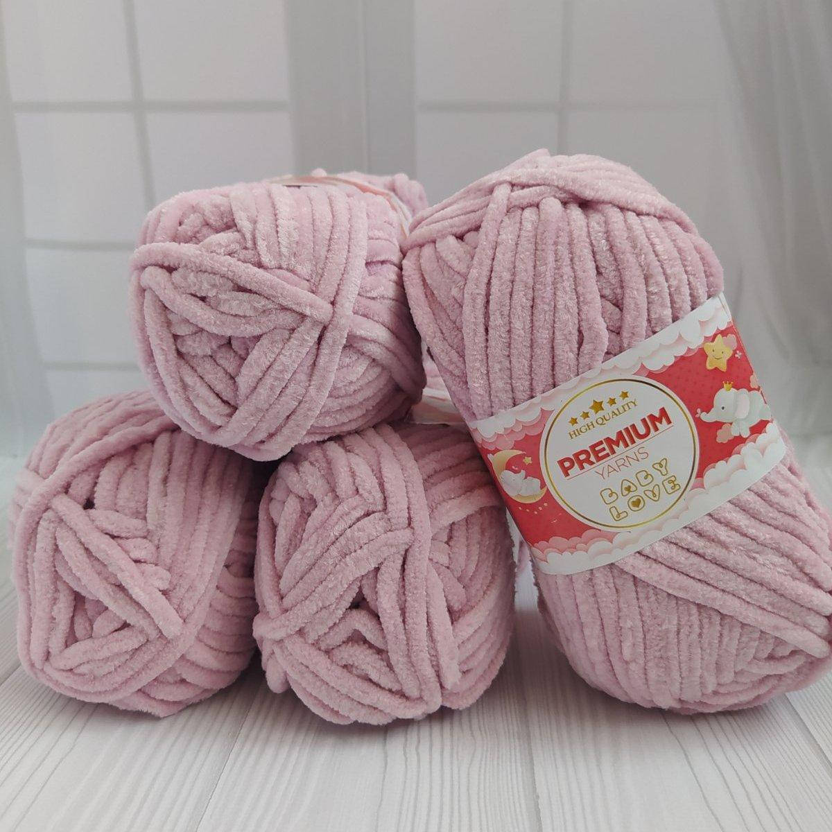 

Premium Yarns BABY LOVE №349 запилена троянда