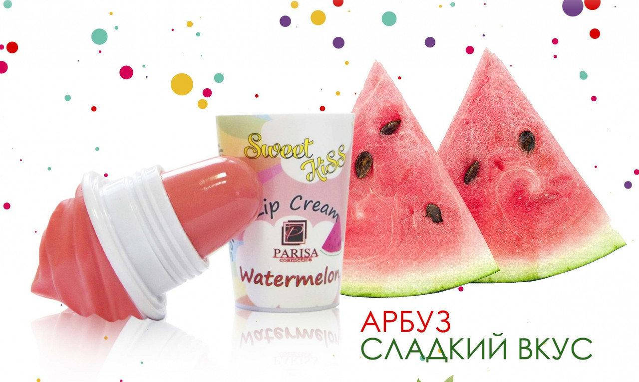 

Крем бальзам для губ Parisa Cosmetics Lip Cream LB-07, № Арбуз