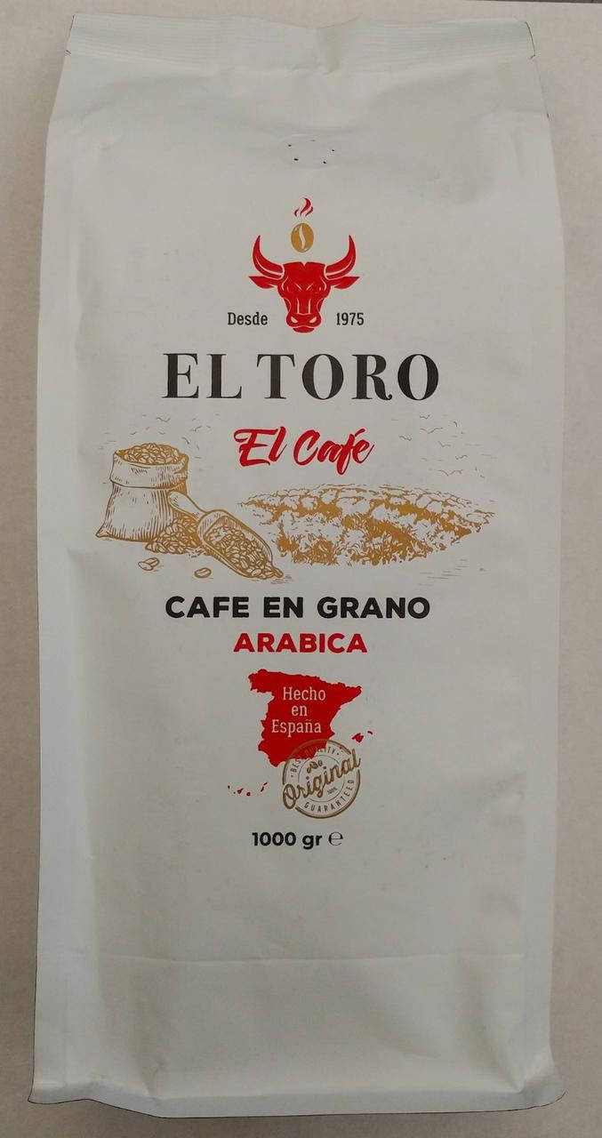

El Toro el cafe Cafe En Grano Arabica кофе в зернах 1kg Испания