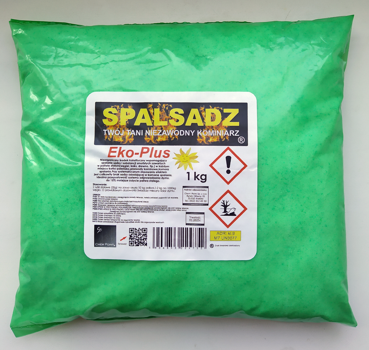 

Очиститель дымоходов SPALSADZ 1 кг (Польша)