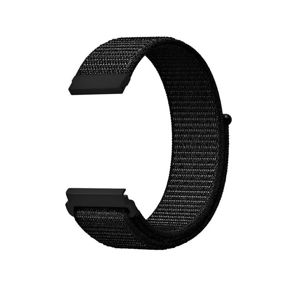 

Ремешок для часов Nylon loop bracelet Universal, 20 мм. Black