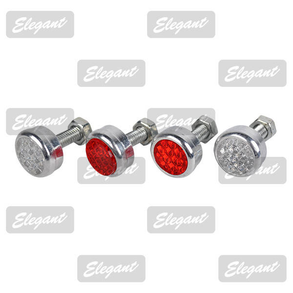 

Болты крепления номера декоративные (метал хром) (EL 100 565)