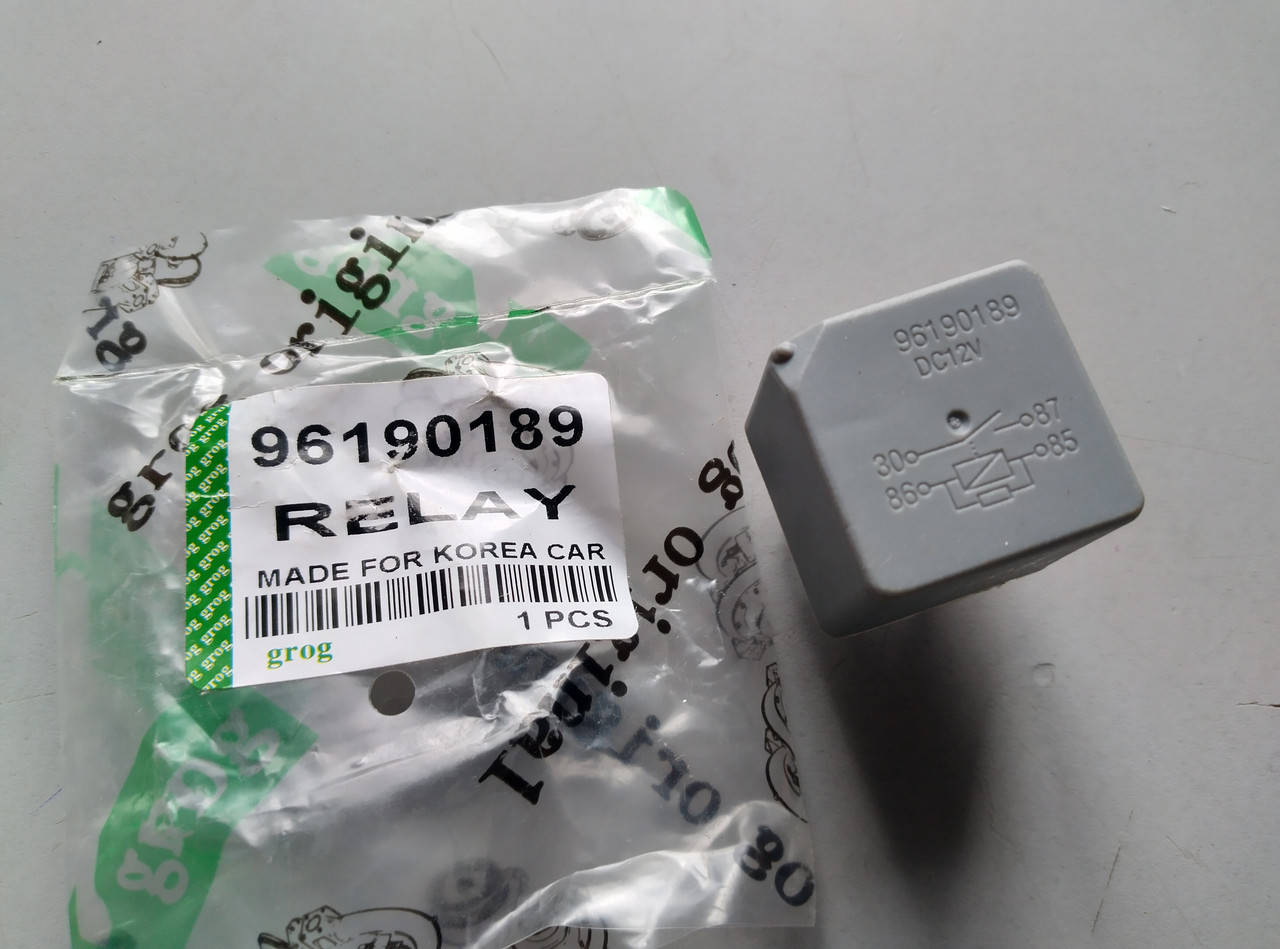 

Реле указателя поворотов GROG 96190189 CHEVROLET LACETTI