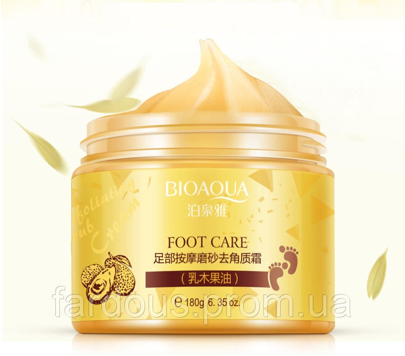 

Отшелушивающий КРЕМ-скраб для ног FOOT CARE BIOAQUA, 180 гр