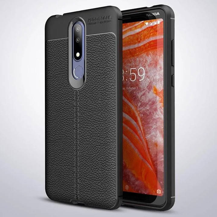 

Чехол Touch для Nokia 3.1 Plus / TA-1104 бампер оригинальный Auto Focus Black