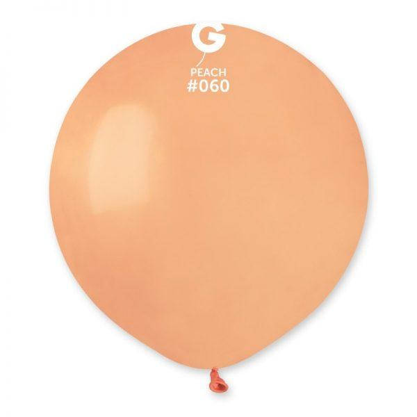 

Латексный шар пастель персиковый 19" / 60 / 48см Peach