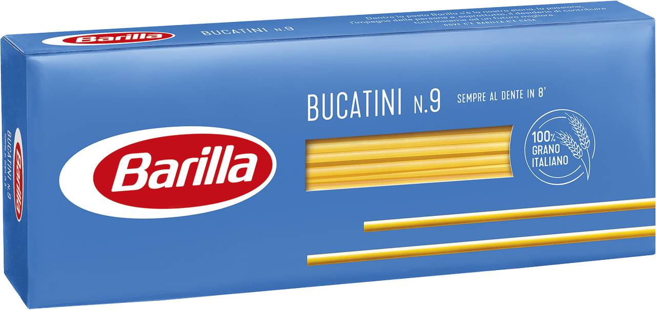 

Паста из твердых сортов пшеницы Барилла Букатини Barilla Bucatini n.9 500 г