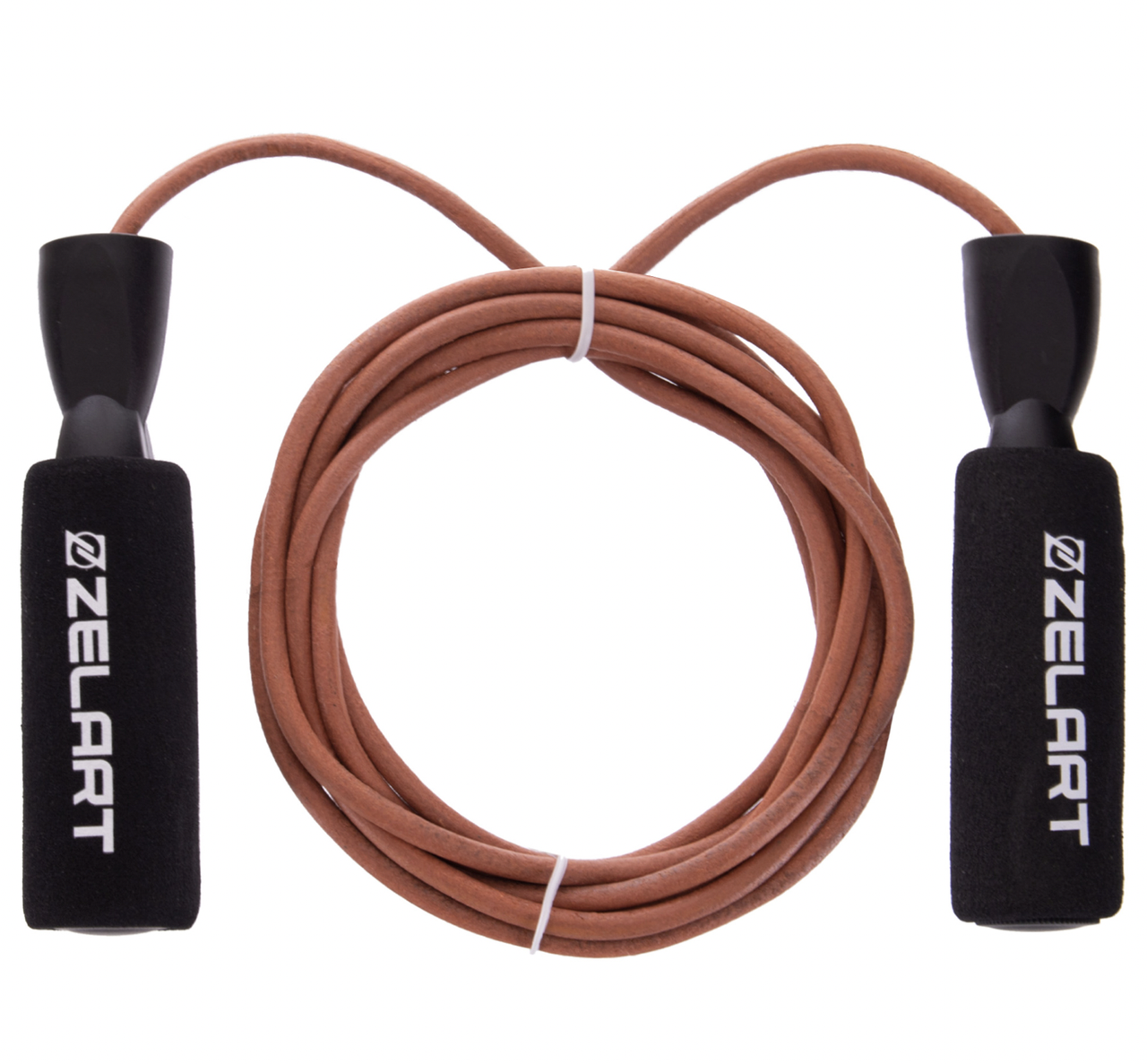 

Скакалка кожаная Zelart FI-2562 2,75м коричневый / Профессиональная скакалка