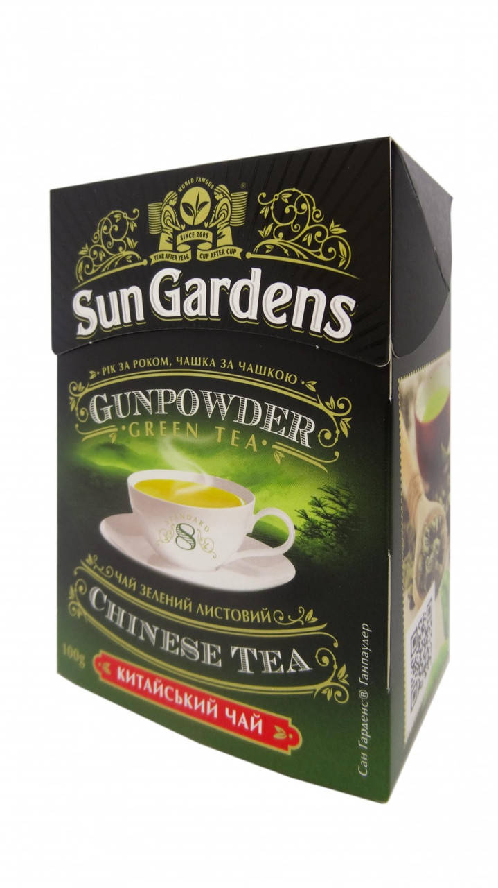 

Чай зеленый Sun Gardens Gunpowder 100 гр.