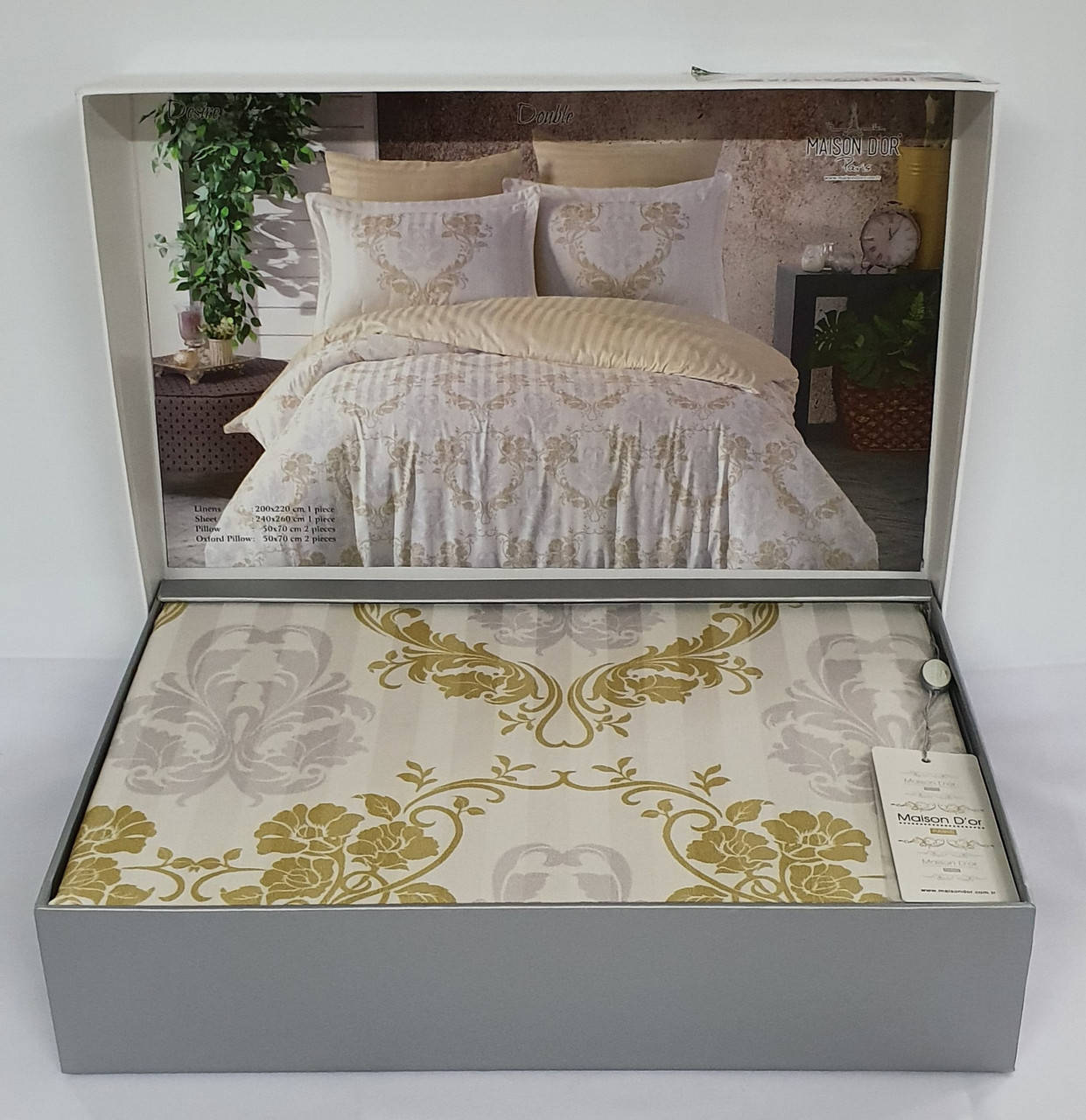 

Постельное белье Maison D'or сатин 200х220 Desire