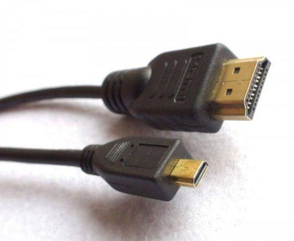 

Кабель 2 м HDMI to micro HDMI Reekin 553-2, Черный